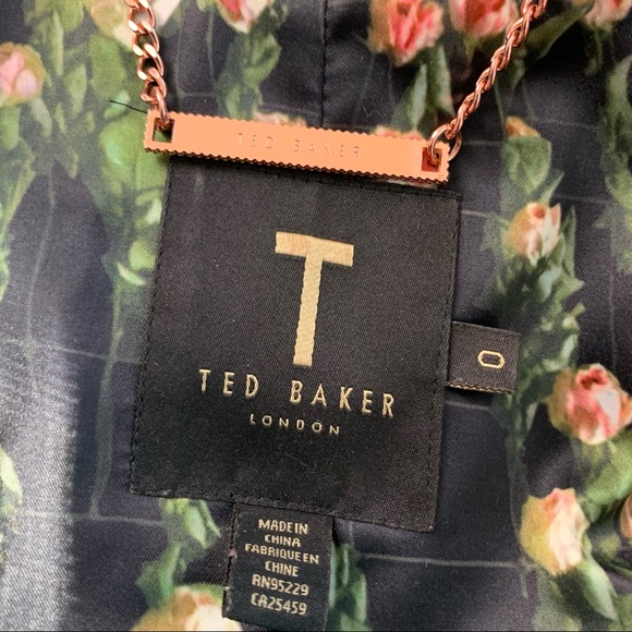 NEW!Ted Baker Bartel Quilted Velvet Bomber Jacket - Picture 13 of 16